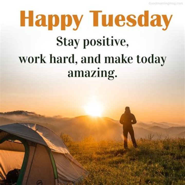 How many locations does Tuesday morning have