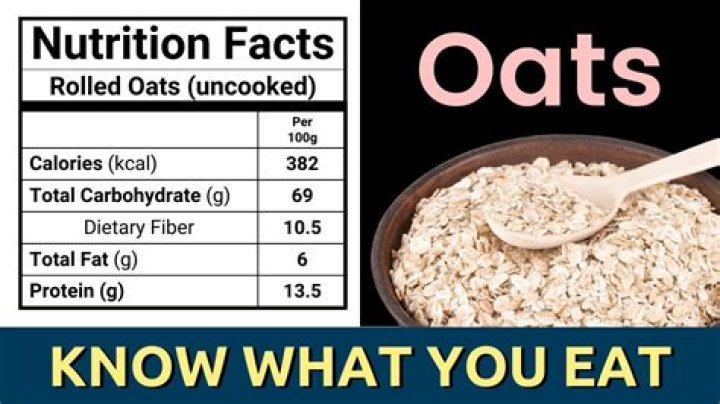 How many net carbs are in a cup of oatmeal
