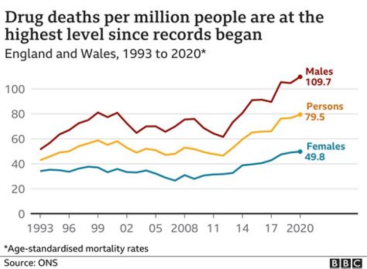 How many people have died from drugs in Ireland?