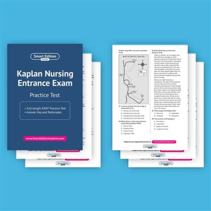 How many questions are on the Kaplan Nursing Entrance Exam