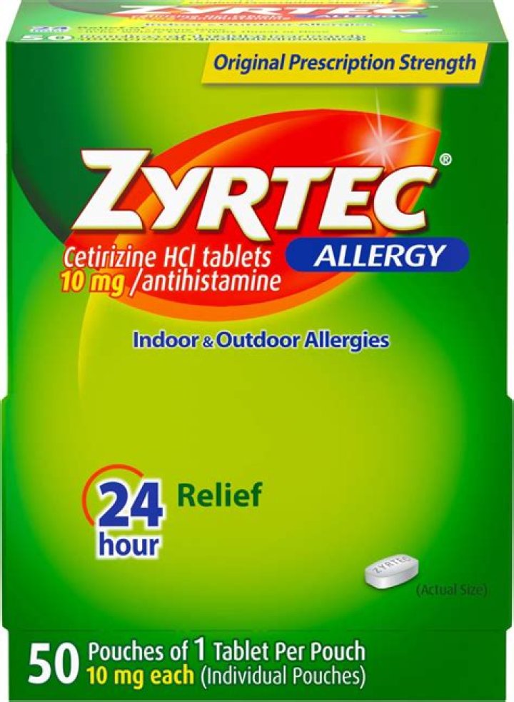 How many tablets of Zyrtec can I take?