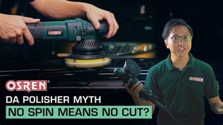 How many watts does a DA polisher use?