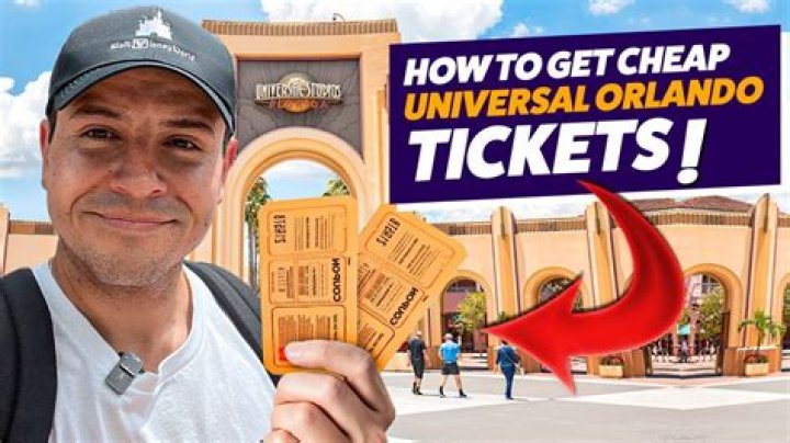 How much are tickets at Universal Studios?