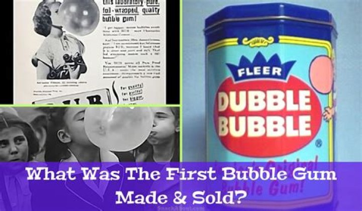 How much bubble gum is sold each year?