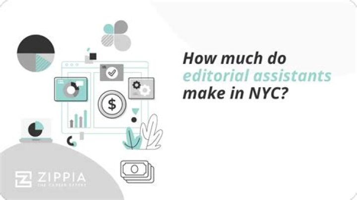 How much do editorial assistants make in NYC?