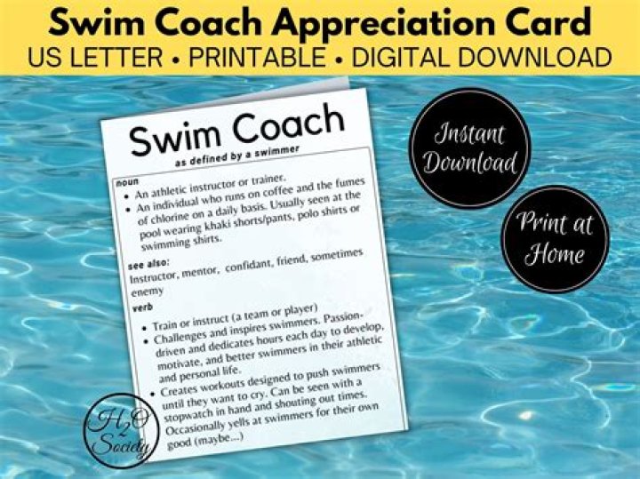 How much does a swim coach earn UK?