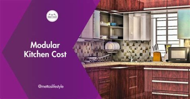 How much does modular kitchen cost?