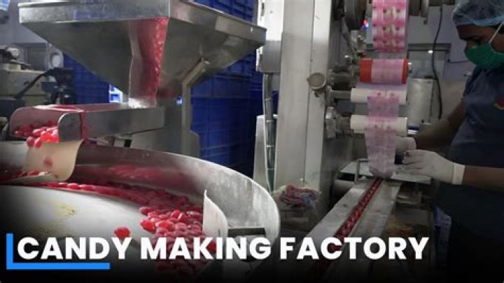 How much does the candy industry make a year?