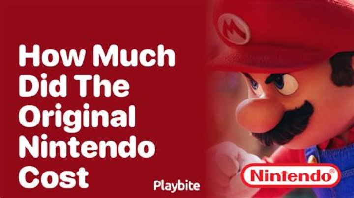 How much does the original Nintendo cost?