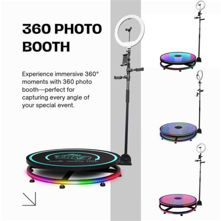 How much is a 360 photo booth?