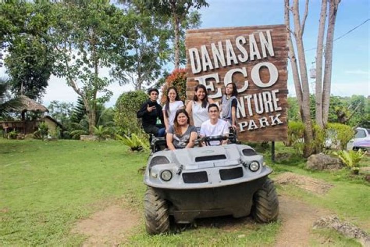 How much is the entrance fee in Danao Adventure Park?