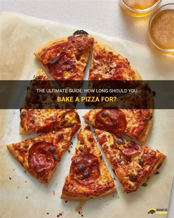 How much time do you bake a pizza?
