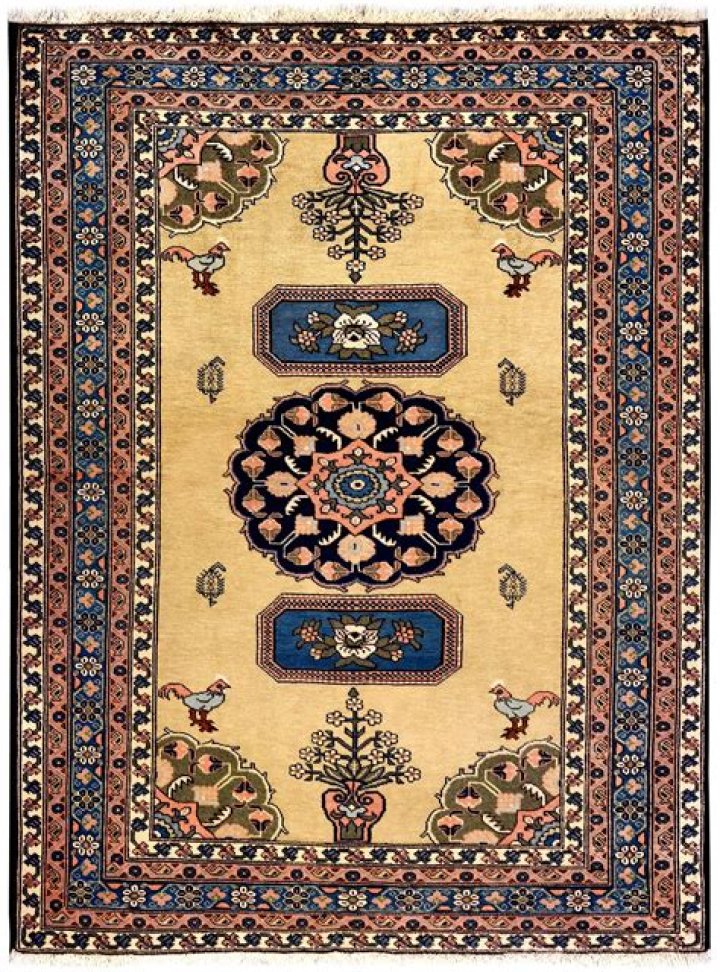 How old is the Ardabil carpet?