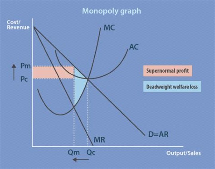 How prices are determined in Monopoly with diagram?