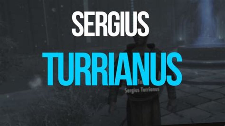 How to find Sergius Turrianus?