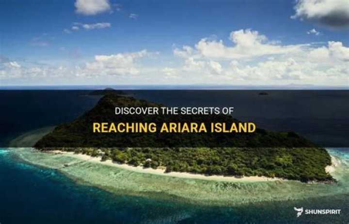 How to get to Ariara Island?