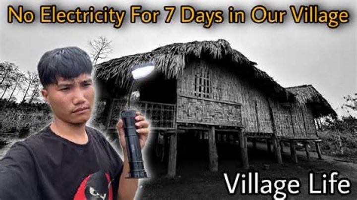 In which village no electricity?