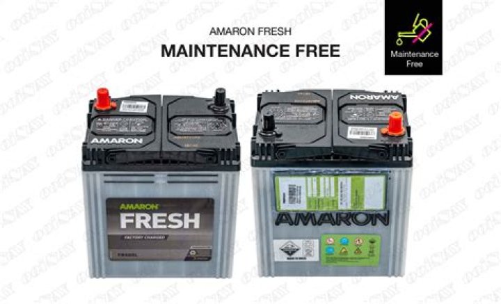 Is amaron battery maintenance-free?