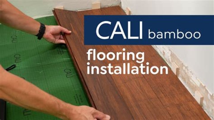 Is Cali Bamboo flooring safe