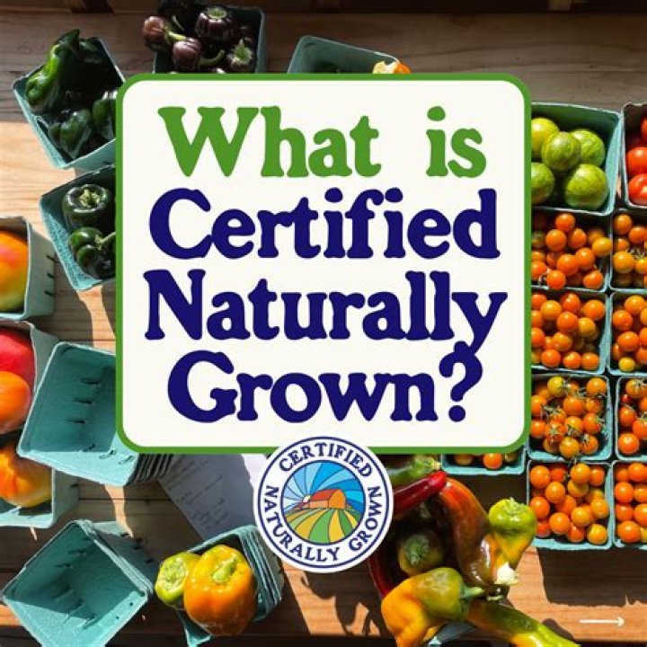 Is certified naturally grown the same as organic?