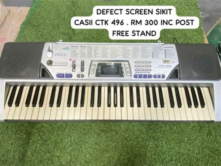 Is CTK 496 touch sensitive?