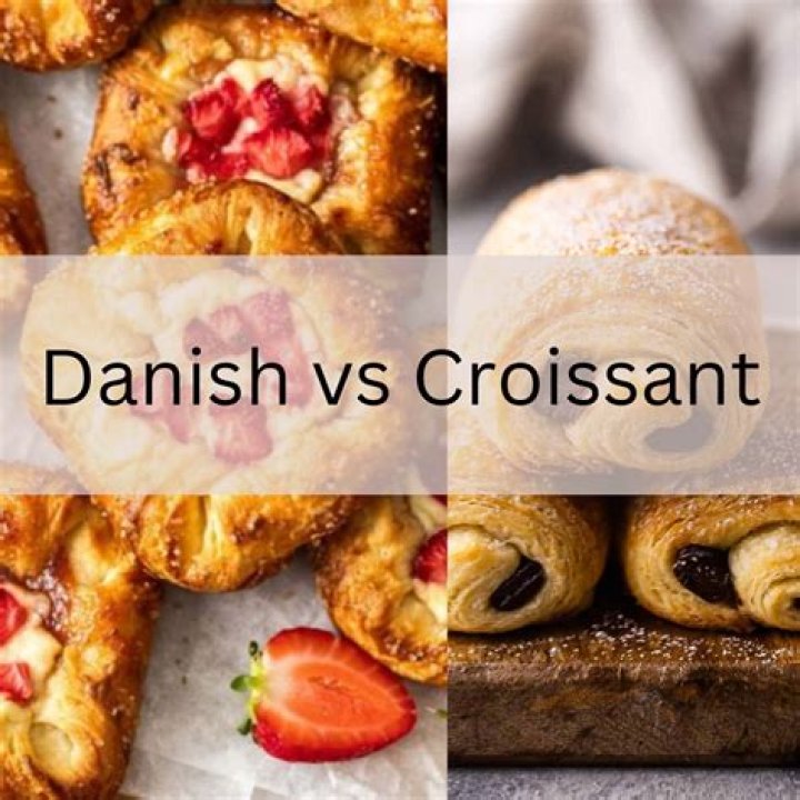 Is Danish pastry same as croissant?