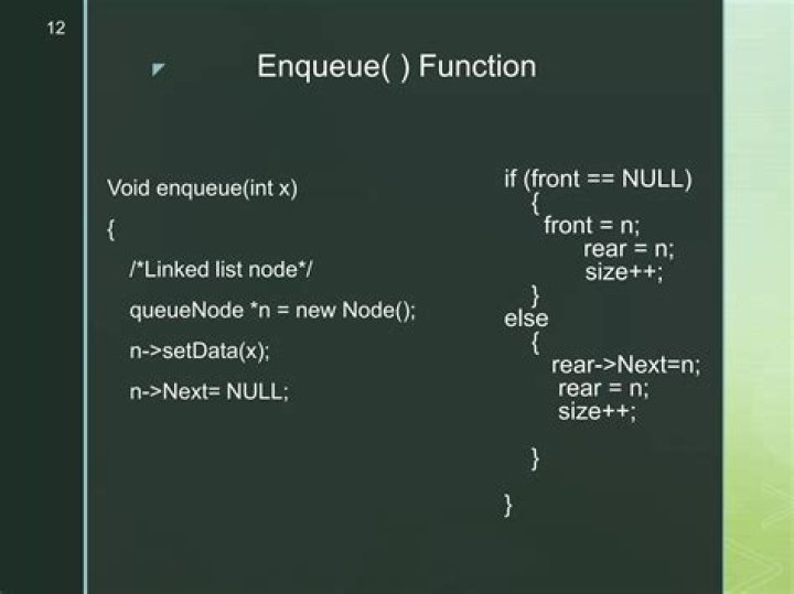 Is enqueue a function?