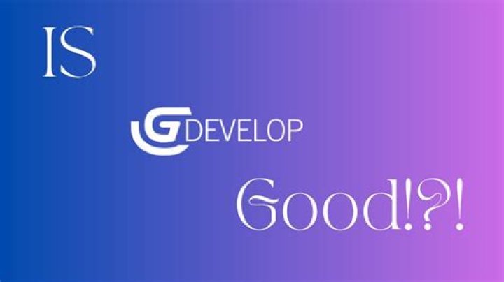 Is GDevelop any good?