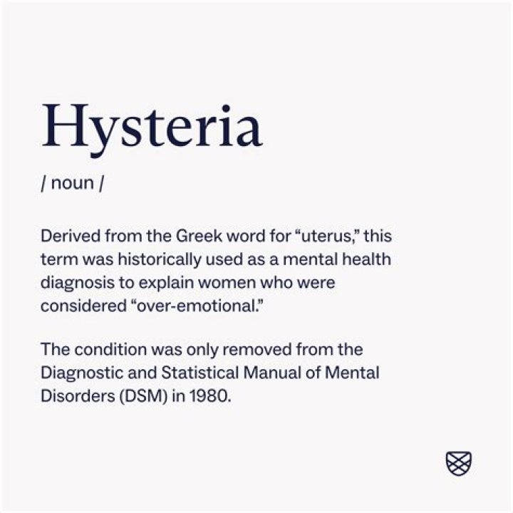 Is hysteria a Latin word?