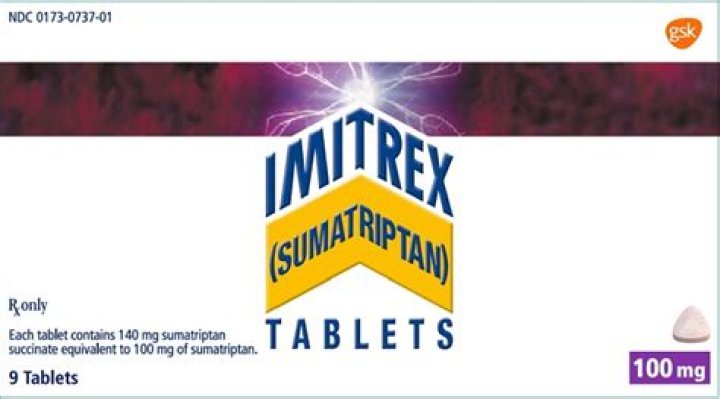 Is Imitrex 100 mg a narcotic?