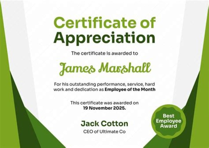 Is it appreciation of or appreciation for?