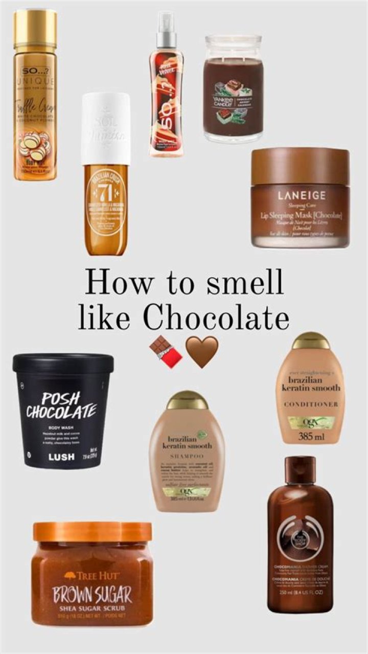 Is it good to smell like chocolate?