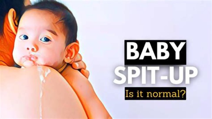 Is it normal for babies to choke spit up?
