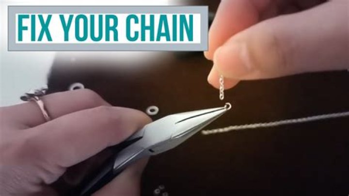 Is it possible to fix a broken necklace chain?
