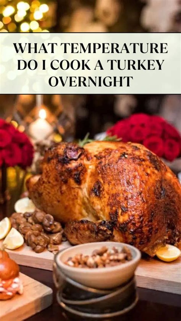 Is it safe to cook a turkey overnight at 200 degrees?