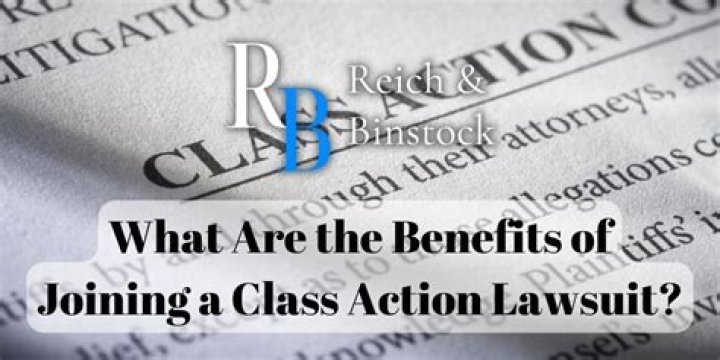 Is it worth joining a class action lawsuit?