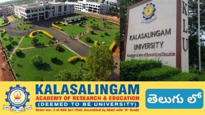 Is Kalasalingam University good?