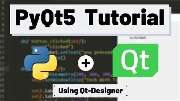Is pyqt5 the same as Qt Designer?