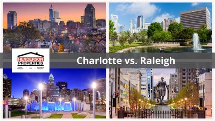 Is Raleigh bigger than Charlotte?
