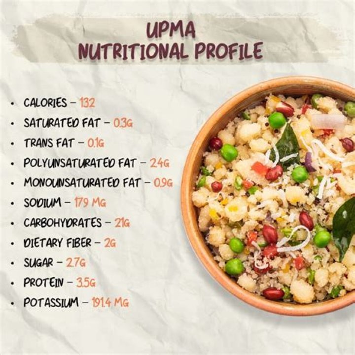 Is sooji upma good for weight loss?