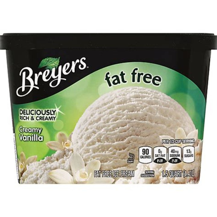 Is soy ice cream fat free?