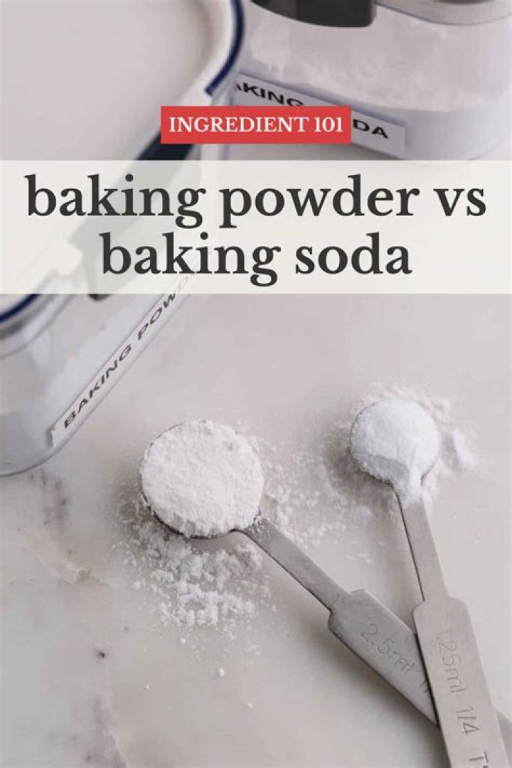 Is the chemical formula of baking soda and baking powder are same?