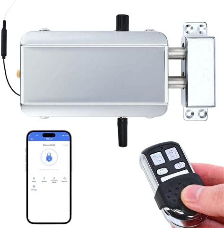 Is there a door lock that is remote controlled?