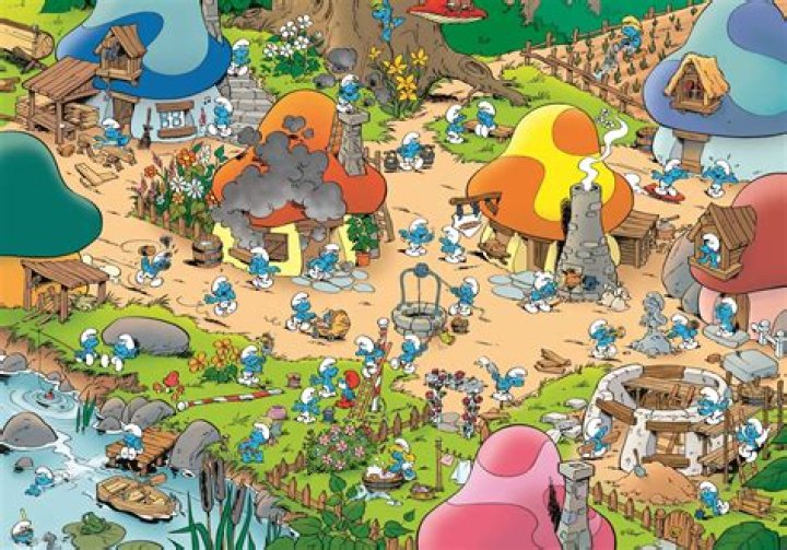 Is there a real Smurf village?