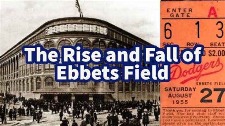 Is there still an Ebbets Field?