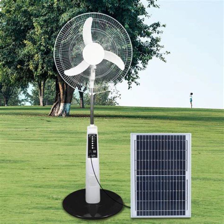 Is there such a thing as a solar powered fan?