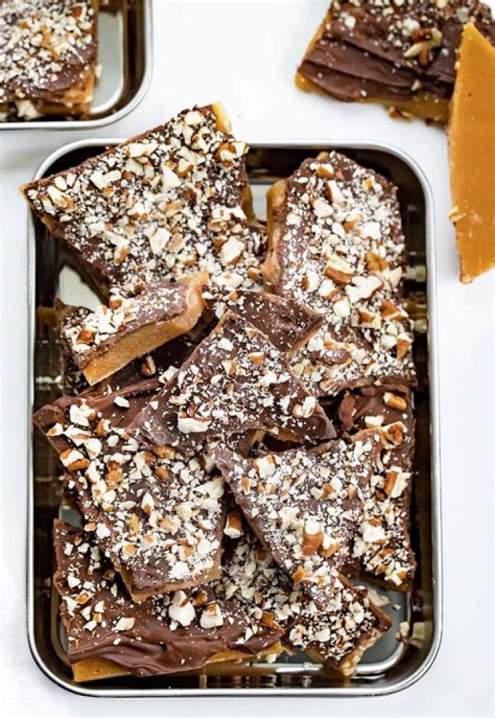 Is toffee a sweet or chocolate?