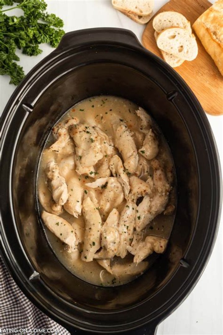Should I cook chicken on high or low in crock pot?