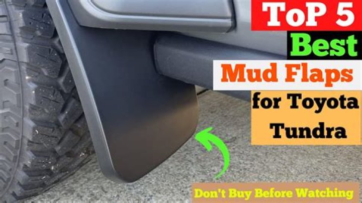 Should I put mud flaps on my truck?
