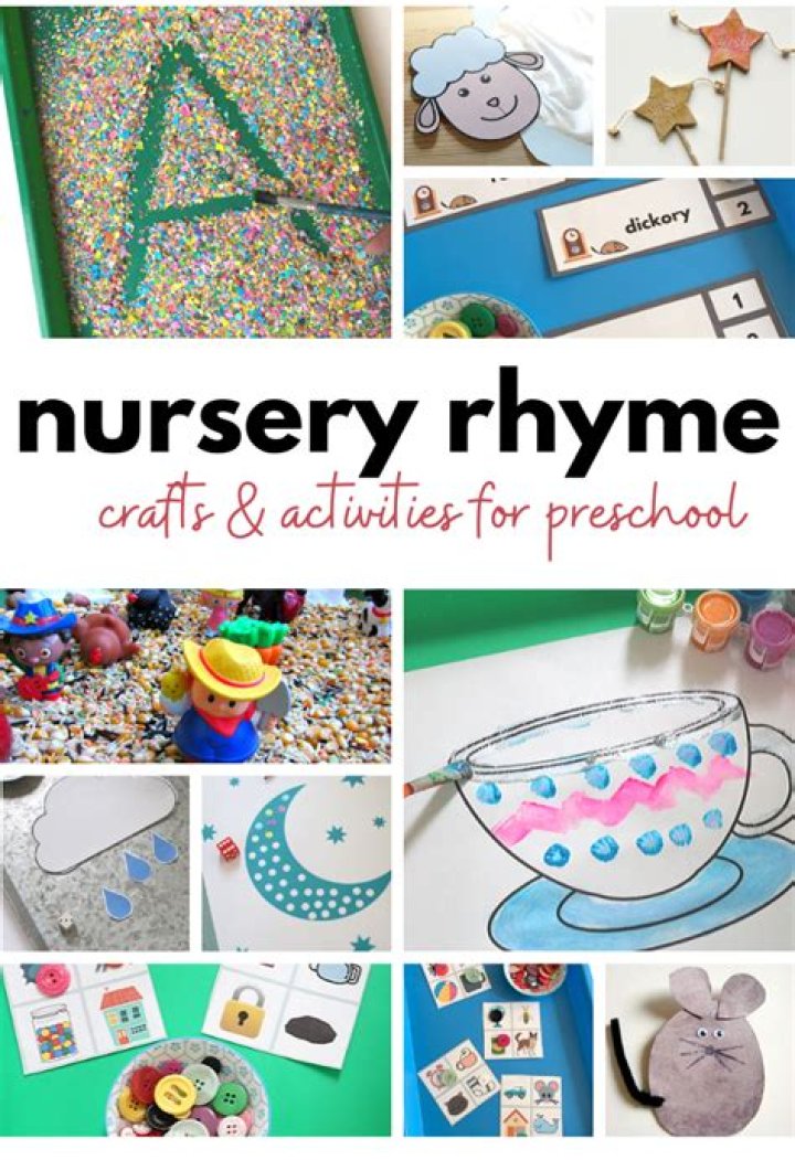 What age can a child sing a nursery rhyme?